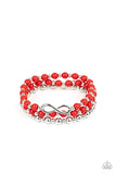 Immeasurably Infinite - Red - Glitzygals5dollarbling Paparazzi Boutique 