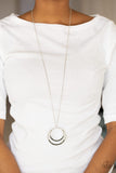 Paparazzi Front and EPICENTER Black Necklace - Glitzygals5dollarbling Paparazzi Boutique 