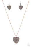 Look Into Your Heart - Copper - Glitzygals5dollarbling Paparazzi Boutique 