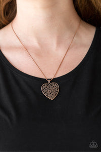 Look Into Your Heart - Copper - Glitzygals5dollarbling Paparazzi Boutique 