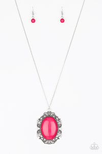 Paparazzi Vintage Vanity Pink Necklace - Glitzygals5dollarbling Paparazzi Boutique 