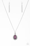 Rancho Rustler Purple Necklace - Glitzygals5dollarbling Paparazzi Boutique 