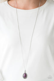 Rancho Rustler Purple Necklace - Glitzygals5dollarbling Paparazzi Boutique 