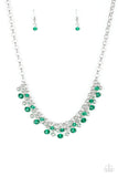 Paparazzi Trust Fund Baby Green Necklace - Glitzygals5dollarbling Paparazzi Boutique 