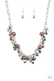 Paparazzi Necklace ~ Building My Brand - Silver - Glitzygals5dollarbling Paparazzi Boutique 