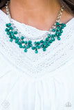 Paparazzi Modern Macarena Green Necklace - Glitzygals5dollarbling Paparazzi Boutique 