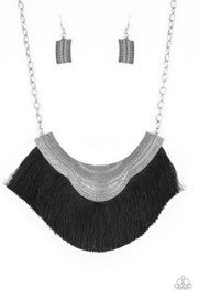 My PHARAOH Lady Black Necklace - Glitzygals5dollarbling Paparazzi Boutique 