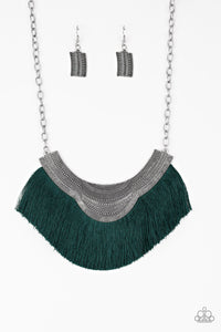 My PHARAOH Lady Green Necklace - Glitzygals5dollarbling Paparazzi Boutique 