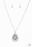 Modern Majesty - Silver ~ Paparazzi Necklace - Glitzygals5dollarbling Paparazzi Boutique 
