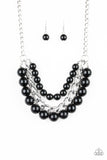 Paparazzi Empire State Empress - Black Necklace - Glitzygals5dollarbling Paparazzi Boutique 