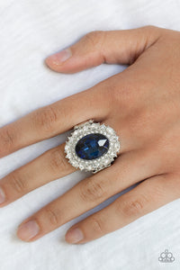 Paparazzi Show Glam - Blue Ring - Glitzygals5dollarbling Paparazzi Boutique 