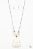 Sandstone Oasis - White - Glitzygals5dollarbling Paparazzi Boutique 