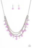 Paparazzi Ocean Odyssey - Purple Necklace - Glitzygals5dollarbling Paparazzi Boutique 