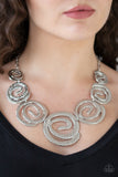 Statement Swirl - Silver - Glitzygals5dollarbling Paparazzi Boutique 