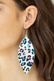Once a CHEETAH, Always a CHEETAH Multi Earrings - Glitzygals5dollarbling Paparazzi Boutique 