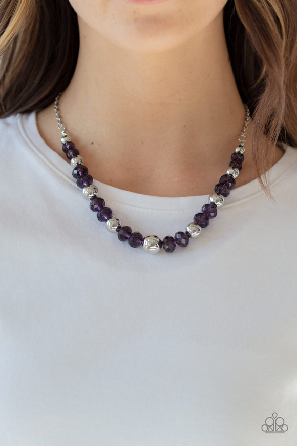 Paparazzi Jewel Jam - Purple Necklace - Glitzygals5dollarbling Paparazzi Boutique 