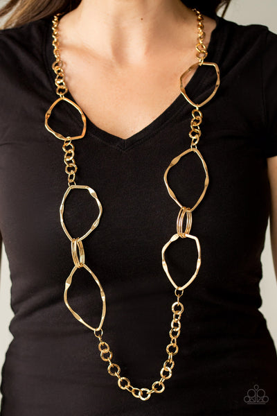 Abstract Artifact - Gold - Glitzygals5dollarbling Paparazzi Boutique 