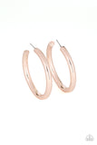 Hoop Hustle - Rose Gold - Glitzygals5dollarbling Paparazzi Boutique 