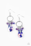 Unapologetic Glow - Blue Earrings - Glitzygals5dollarbling Paparazzi Boutique 