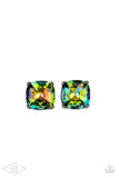 Paparazzi Royalty High - Multi Oil Spill Earrings - Glitzygals5dollarbling Paparazzi Boutique 
