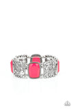 Colorful Coronation - Pink ~ Paparazzi Bracelet - Glitzygals5dollarbling Paparazzi Boutique 