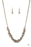 Paparazzi Necklace~ Let There Be TWILIGHT - Brass - Glitzygals5dollarbling Paparazzi Boutique 