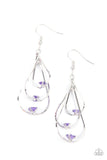 Drop Down Dazzle - Purple - Glitzygals5dollarbling Paparazzi Boutique 