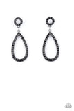 Regal Revival - Black ~ Paparazzi Earrings - Glitzygals5dollarbling Paparazzi Boutique 