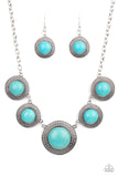 Circle The Wagons - Blue - Glitzygals5dollarbling Paparazzi Boutique 