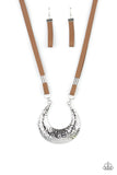 Majorly Moonstruck - Brown ~ Paparazzi Necklace - Glitzygals5dollarbling Paparazzi Boutique 