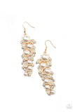 The Party Has Arrived - Gold ~ Paparazzi Earrings - Glitzygals5dollarbling Paparazzi Boutique 