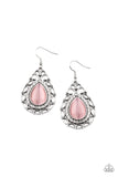 Endlessly Enchanting - Pink ~ Paparazzi Earrings - Glitzygals5dollarbling Paparazzi Boutique 