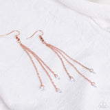 Divine Droplets - Copper ~ Paparazzi Earrings - Glitzygals5dollarbling Paparazzi Boutique 