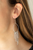 Mood Swing - Silver ~ Paparazzi Earrings - Glitzygals5dollarbling Paparazzi Boutique 