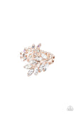 Glowing Gardenista - Rose Gold ~ Paparazzi Ring - Glitzygals5dollarbling Paparazzi Boutique 