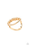 Fill The Gap - Gold ~ Paparazzi Ring - Glitzygals5dollarbling Paparazzi Boutique 