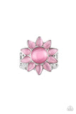 Blossoming Sunbeams - Pink ~ Paparazzi Ring - Glitzygals5dollarbling Paparazzi Boutique 
