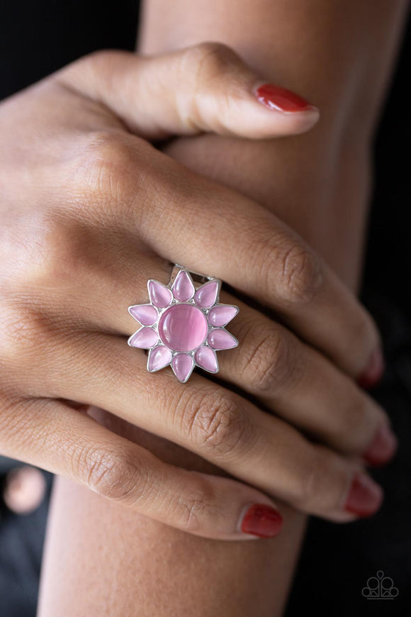 Blossoming Sunbeams - Pink ~ Paparazzi Ring - Glitzygals5dollarbling Paparazzi Boutique 
