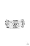 Billowy Bands - Silver - Glitzygals5dollarbling Paparazzi Boutique 