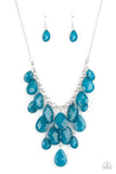 Front Row Flamboyance - Blue - Glitzygals5dollarbling Paparazzi Boutique 