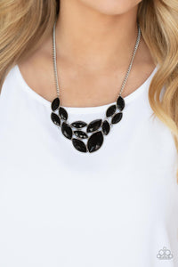 Glitzy Goddess - Black ~ Paparazzi Necklace - Glitzygals5dollarbling Paparazzi Boutique 