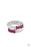 Put Them in Check - Pink ~ Paparazzi Ring - Glitzygals5dollarbling Paparazzi Boutique 