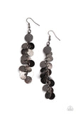 Game CHIME - Black ~ Paparazzi Earrings - Glitzygals5dollarbling Paparazzi Boutique 