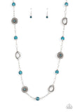 Glammed Up Goals - Blue ~ Paparazzi Necklace - Glitzygals5dollarbling Paparazzi Boutique 