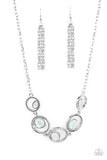 Big Night Out - White ~ Paparazzi Necklace - Glitzygals5dollarbling Paparazzi Boutique 