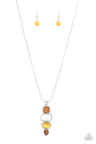 Elemental Energy - Yellow ~ Paparazzi Necklace - Glitzygals5dollarbling Paparazzi Boutique 