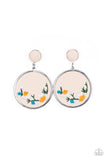 Embroidered Gardens - Multi ~ Paparazzi Earrings - Glitzygals5dollarbling Paparazzi Boutique 