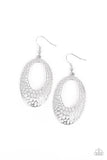 The HOLE Nine Yards - Silver ~ Paparazzi Earrings - Glitzygals5dollarbling Paparazzi Boutique 