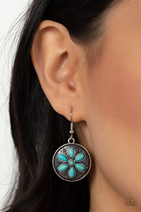 Saguaro Spring - Blue ~ Paparazzi Earrings - Glitzygals5dollarbling Paparazzi Boutique 