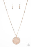 Tearoom Twinkle - Rose Gold ~ Paparazzi Necklace - Glitzygals5dollarbling Paparazzi Boutique 